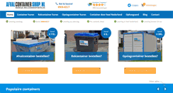 Desktop Screenshot of afvalcontainershop.nl